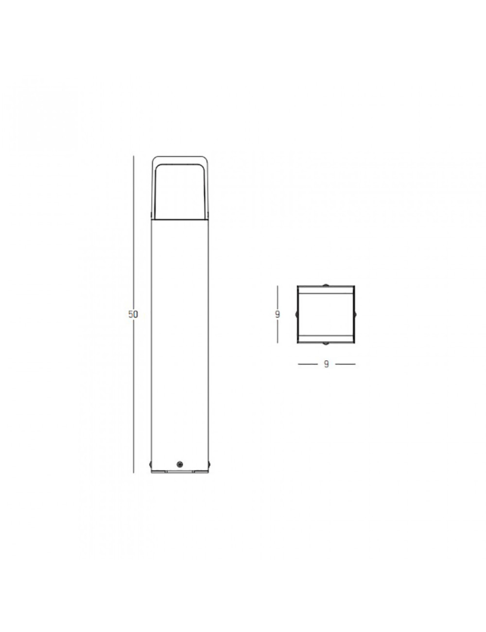 Garden lamp E351 LED IP65