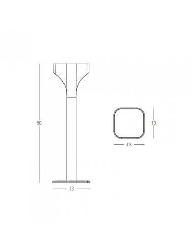 Gartenleuchte E356 LED IP65