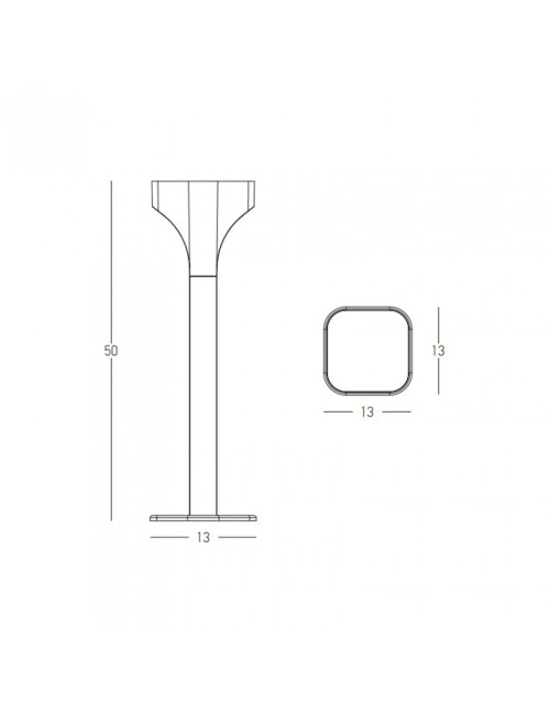 Садовая лампа E356 LED IP65