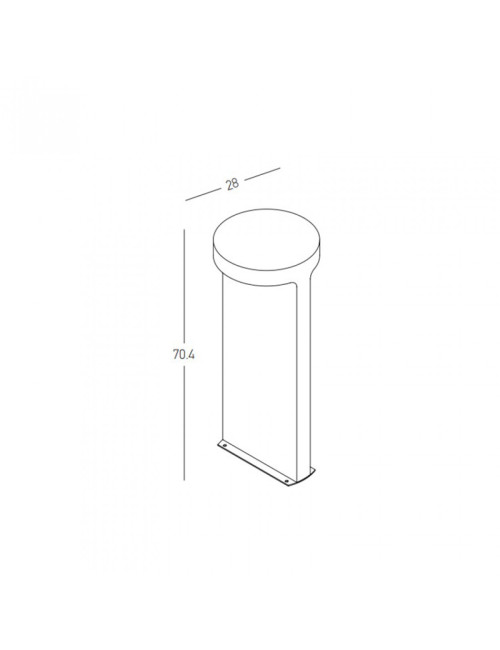 Garden lamp E384 LED IP65