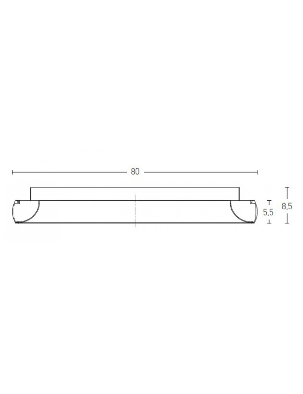 Deckenleuchte 2057 Ø80 LED