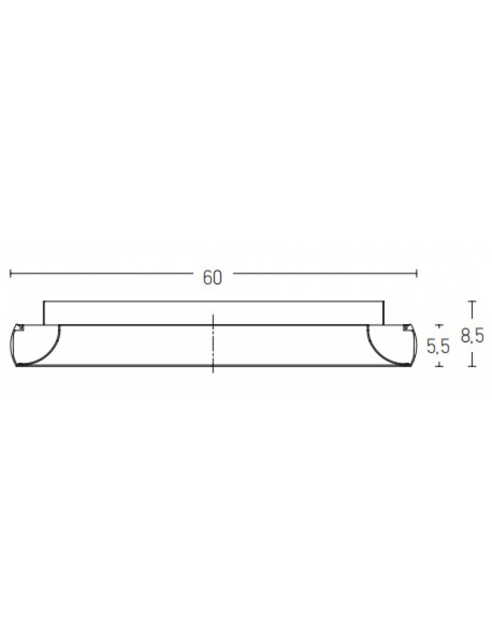 Deckenleuchte 2049 Ø60 LED