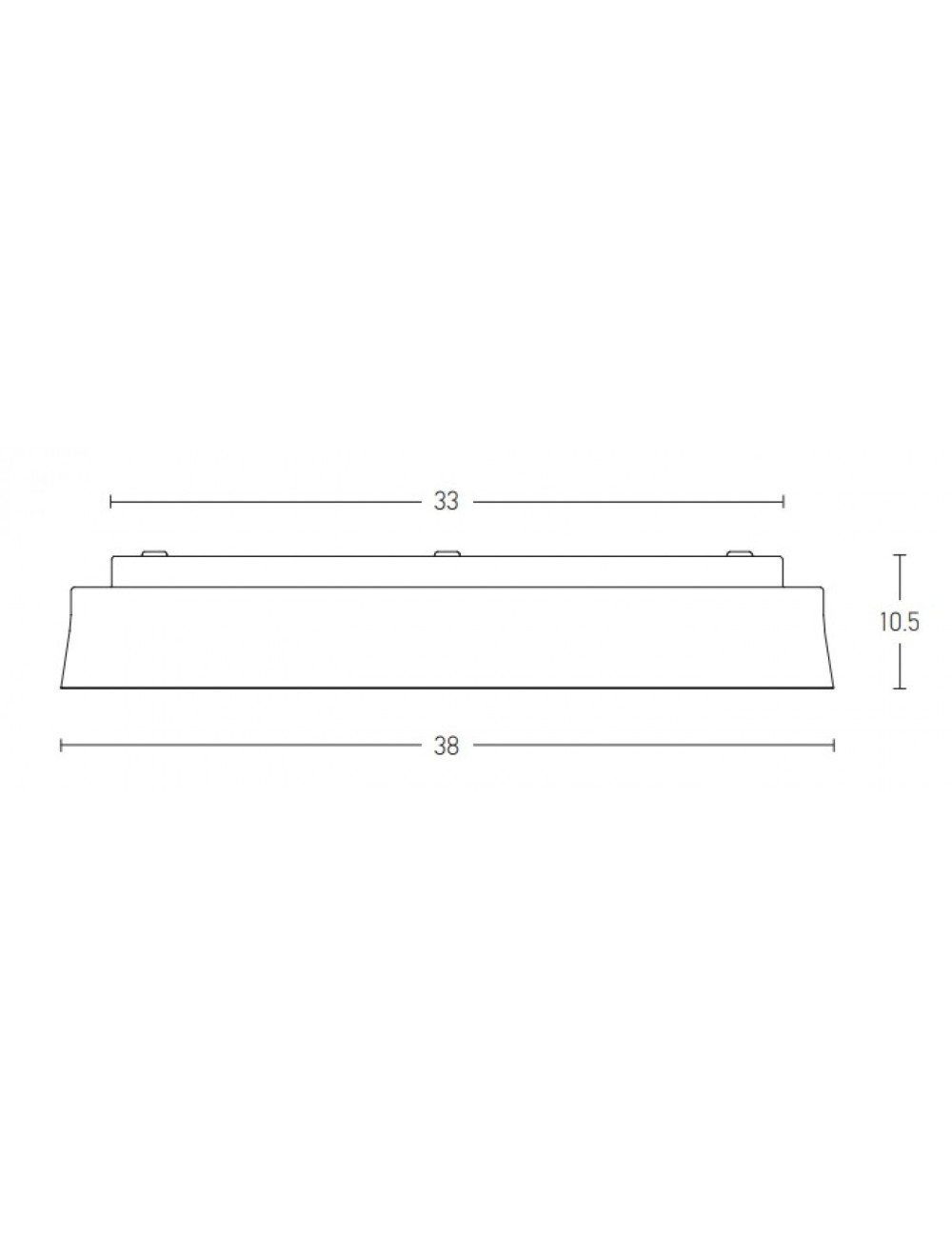 Ceiling lamp 22127 Ø38 LED