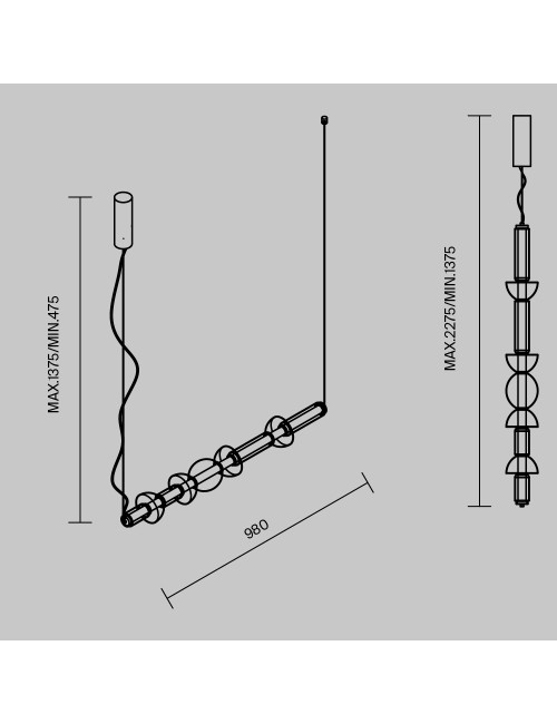 Подвесная лампа Cosmo LED