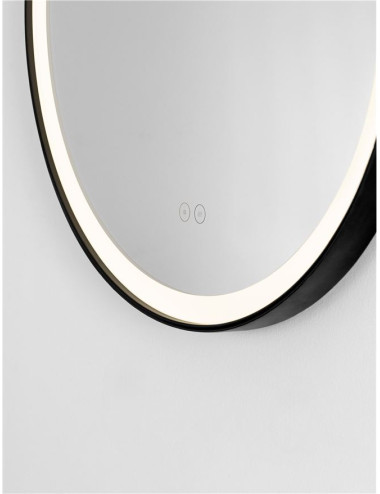 Spogulis Rems IP44 LED Ø64