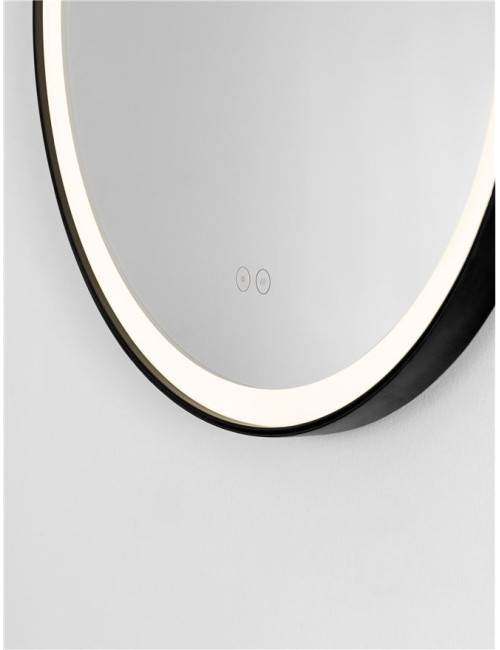 Spiegel Rems IP44 LED Ø64
