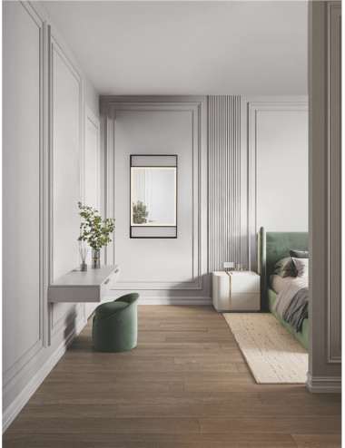 Mirror Doul IP44 LED 60x5x106 cm