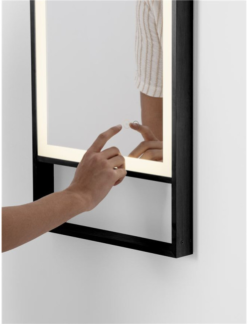 Spiegel Doul IP44 LED 40x5x120 cm