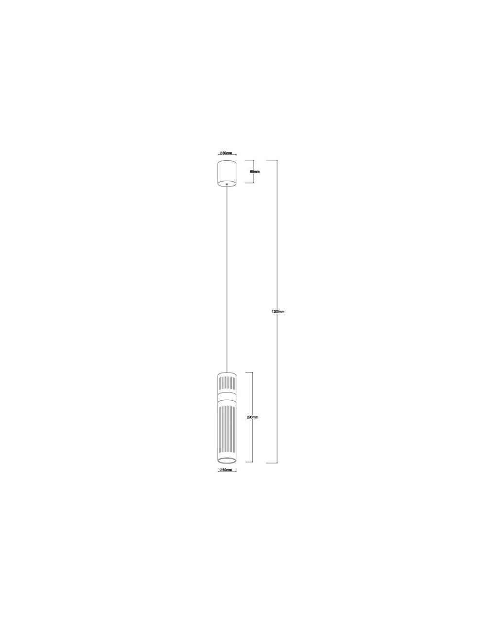 Pendelleuchte Ambiente Ø6 LED