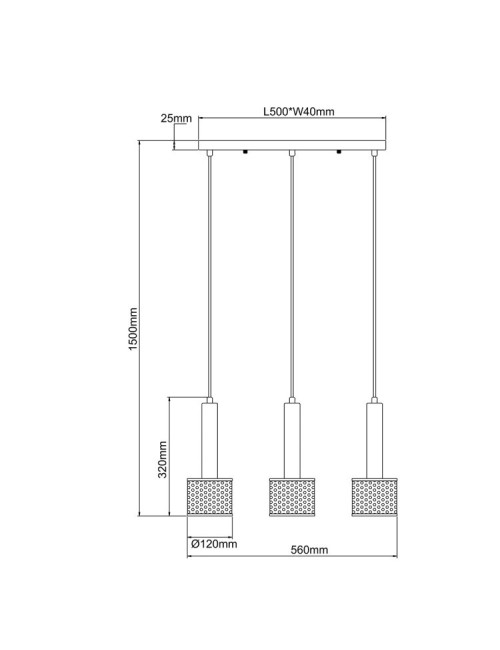 Pendant lamp Amo