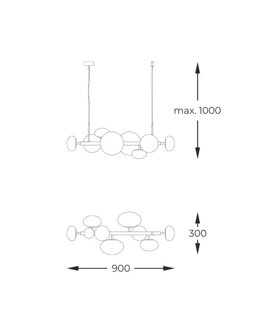 Подвесная лампа Omi