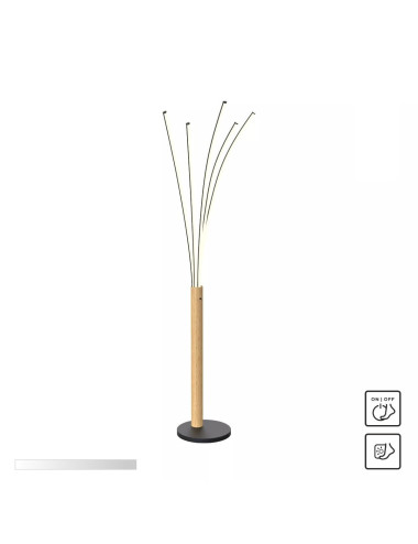 Stāvlampa Velden LED