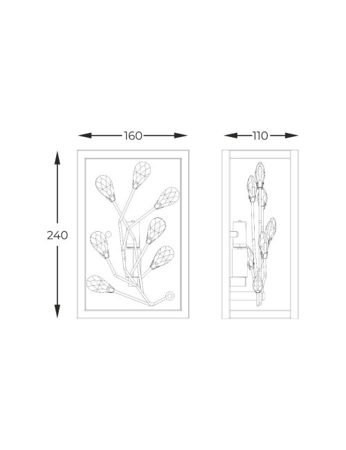 Wall lamp Spring