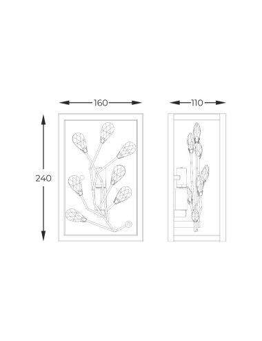 Wall lamp Spring