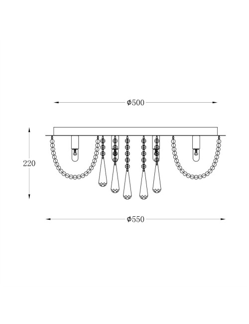 Chandelier Sensi Ø55