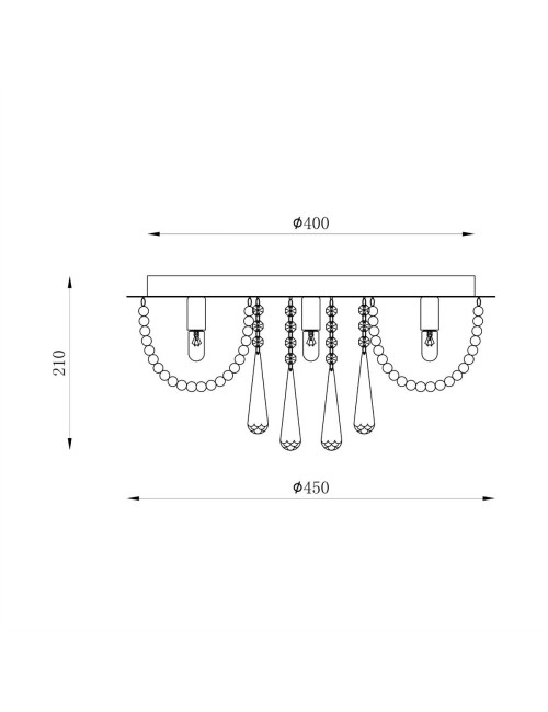 Chandelier Sensi Ø45