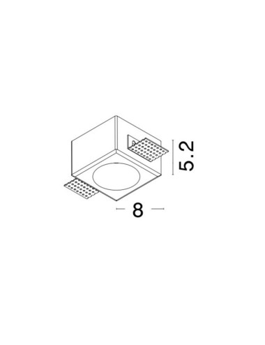 Recessed lamp Cosimo