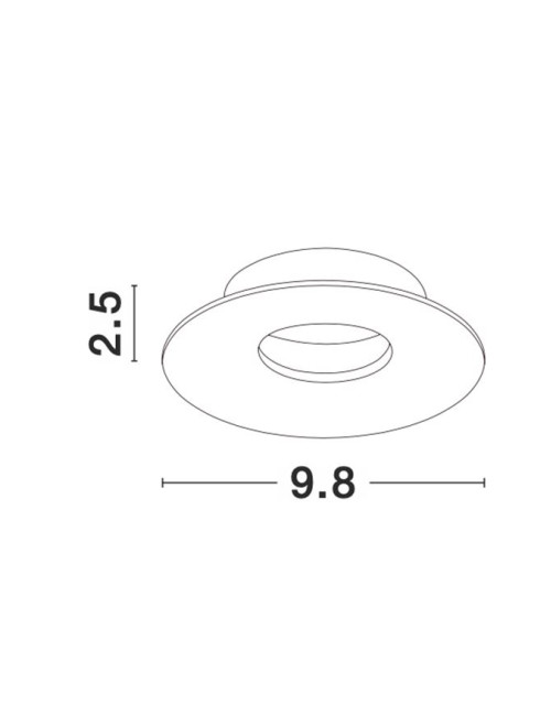 Süvisvalgusti Redo Ø9,8