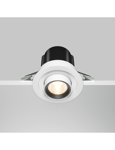 Maytoni Recessed lamp Hidden Ø9 LED DL095-01-10W3K-W | TavaGaisma.lv/en