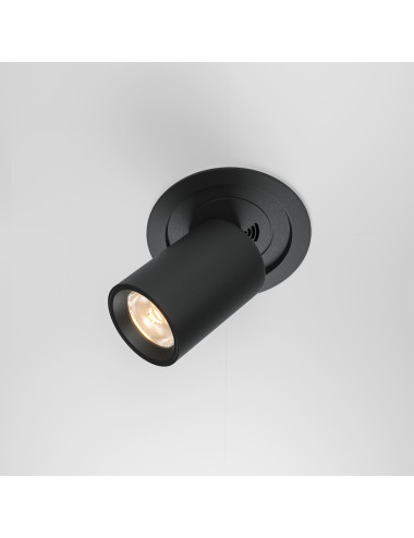 Maytoni Recessed lamp Hidden Ø9 LED DL095-01-10W3K-B | TavaGaisma.lv/en