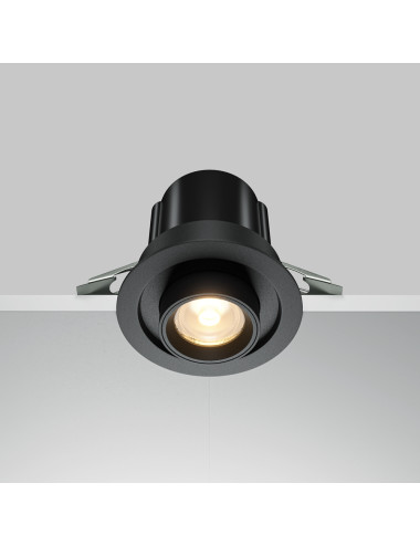 Maytoni Įmontuojamas šviestuvas Hidden Ø9 LED DL095-01-10W3K-B | TavaGaisma.lv/lt