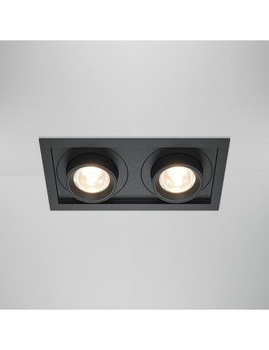 Maytoni Iebūvējama lampa Hidden LED DL095-02-10W3K-B | TavaGaisma.lv