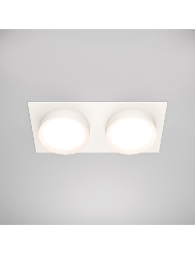 Maytoni Iebūvējama lampa Hoop DL086-02-GX53-SQ-W | TavaGaisma.lv