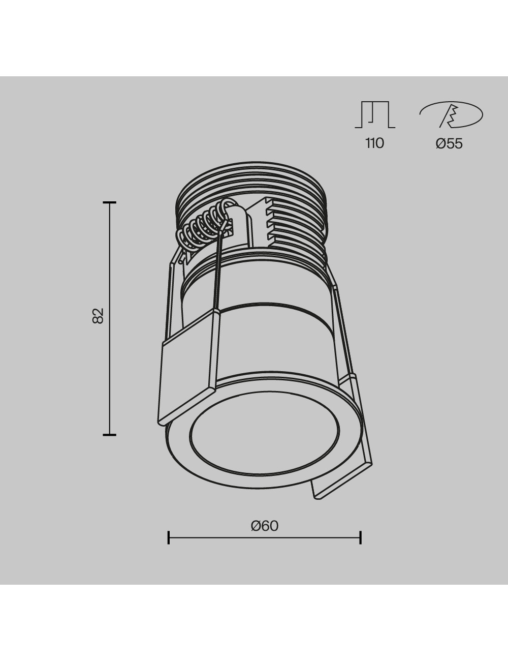Einbauleuchte Minor Ø6 LED