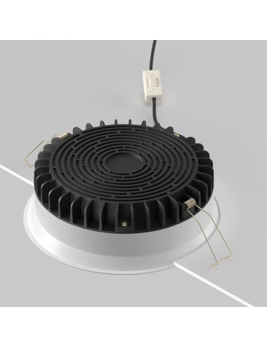 Maytoni Iebūvējama lampa Okno Ø17,5 LED IP44 DL055-24W3-4-6K-W | TavaGaisma.lv