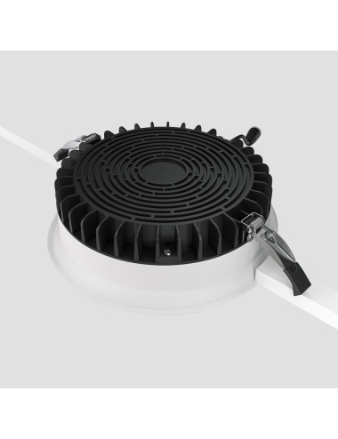 Maytoni Recessed lamp Okno Ø17,5 LED IP44 DL055-24W3K-W | TavaGaisma.lv/en