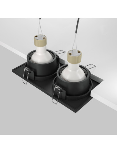 Maytoni Recessed lamp Zoom IP65 DL033-2-02B | TavaGaisma.lv/en