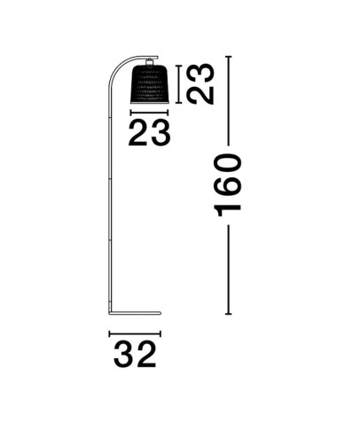 Nova Luce - Intra 9001090 наполная лампа | TavaGaisma.lv/ru