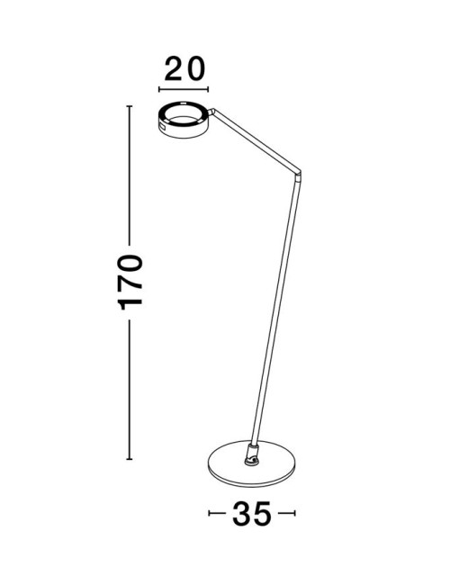 Floor lamp Intra LED