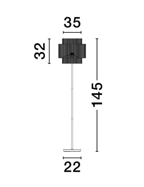Stehleuchte Lito Ø35