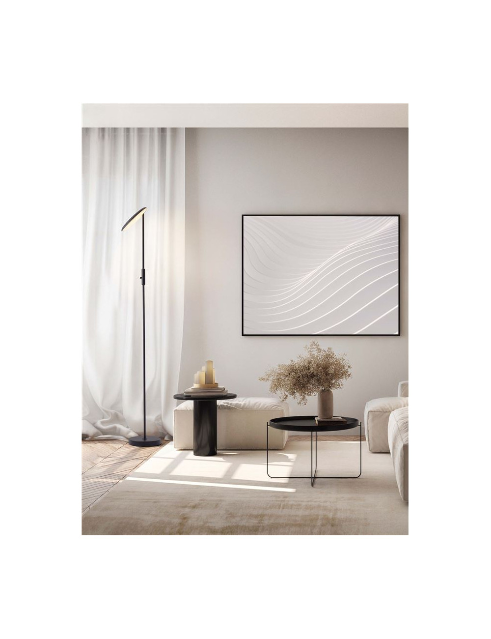 Floor lamp Notos Ø25 LED