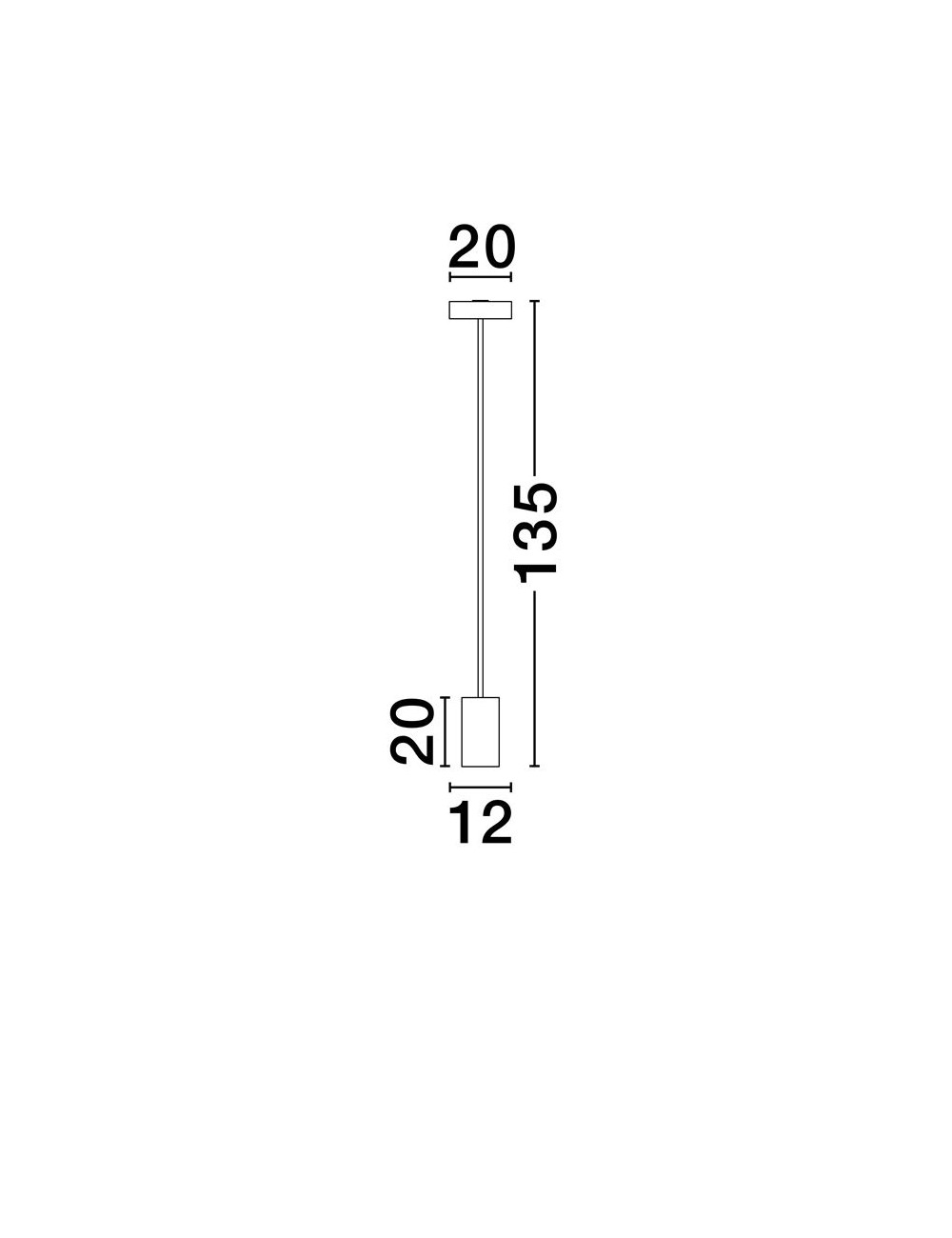 Toršeras Thea Ø20 LED