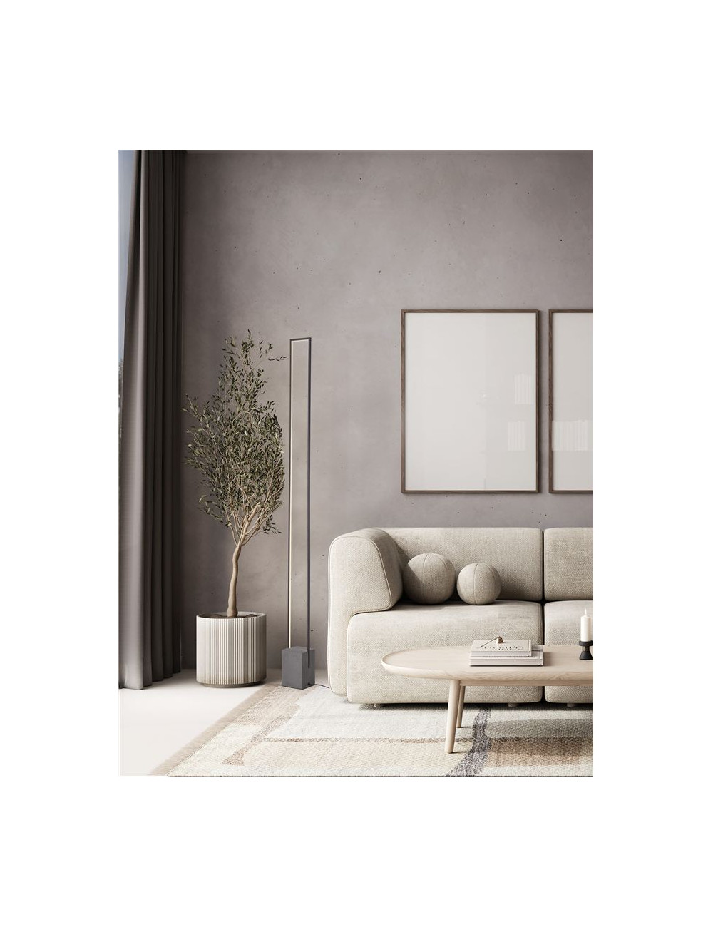 Stāvlampa Lithos LED
