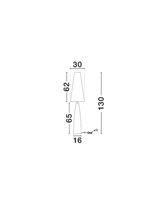 Наполная лампа Mizu Ø30