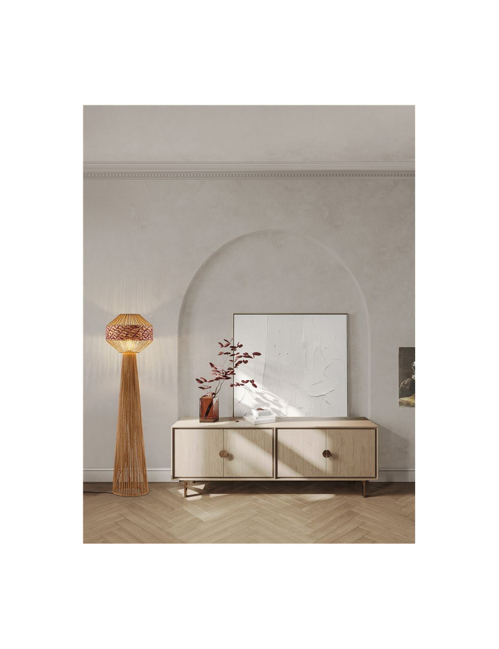 Floor lamp Abby Ø42