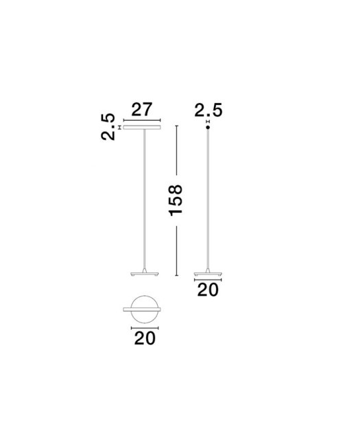 Põrandalamp Elli LED