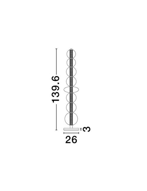 Stehleuchte Navi Ø26 LED