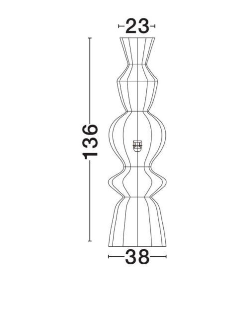 Stāvlampa Breena Ø38