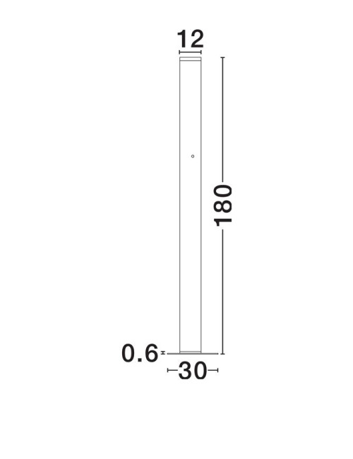Stāvlampa Orin Ø12 LED