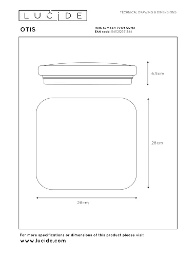 Ceiling lamp Otis LED