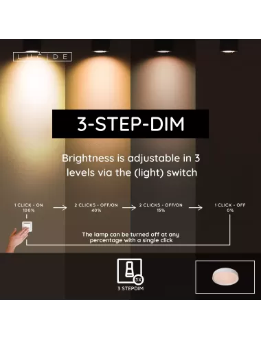 Deckenleuchte Nuria Ø30 LED