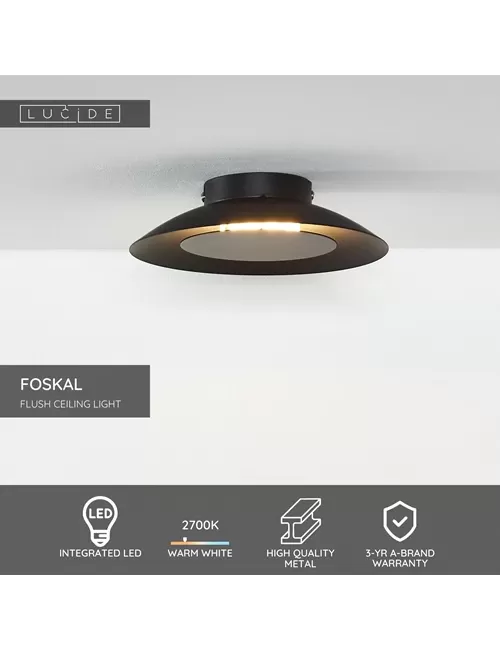 Deckenleuchte Foskal Ø21,5 LED