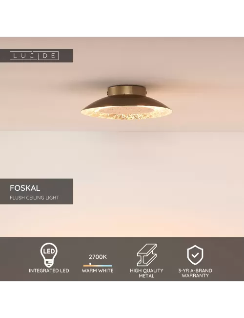 Deckenleuchte Foskal Ø21,5 LED