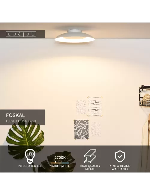 Deckenleuchte Foskal Ø34,5 LED