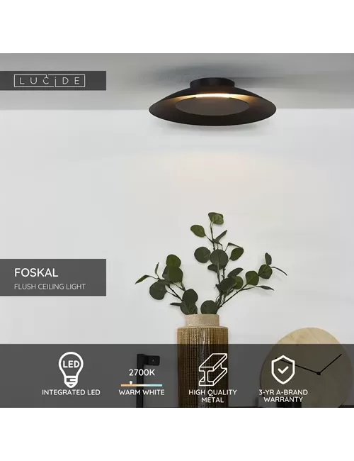 Deckenleuchte Foskal Ø34,5 LED