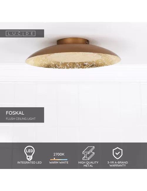 Deckenleuchte Foskal Ø34,5 LED
